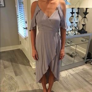 Gianni Bini high-low wrap dress